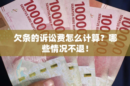 武汉欠条的诉讼费怎么计算?哪些情况不退! 武汉欠条的诉讼费怎么计算?哪些情况不退!