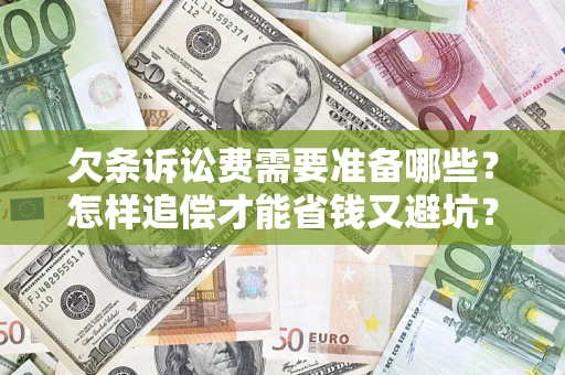 武汉欠条诉讼费需要准备哪些？怎样追偿才能省钱又避坑？