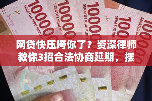 武汉网贷快压垮你了？资深律师教你3招合法协商延期，摆脱暴力催收！