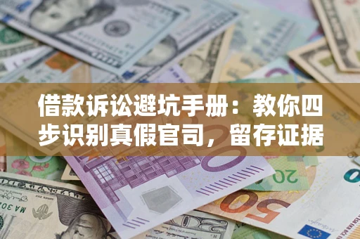 武汉借款诉讼避坑手册：教你四步识别真假官司，留存证据不踩雷