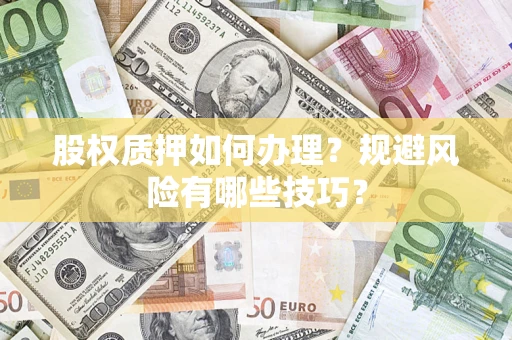 武汉股权质押如何办理？规避风险有哪些技巧？