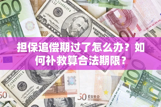 武汉担保追偿期过了怎么办？如何补救算合法期限？