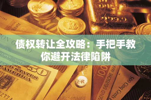 武汉债权转让全攻略：手把手教你避开法律陷阱