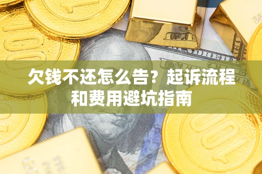 武汉欠钱不还怎么告?起诉流程和费用避坑指南 武汉欠钱不还怎么告?起诉流程和费用避坑指南