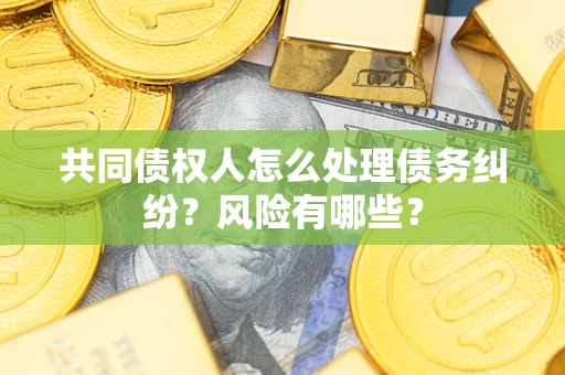 武汉共同债权人怎么处理债务纠纷？风险有哪些？